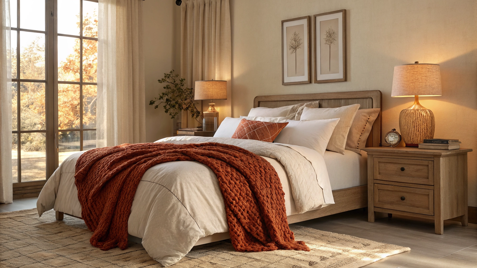 Cozy Fall Bedroom Ideas Under $75