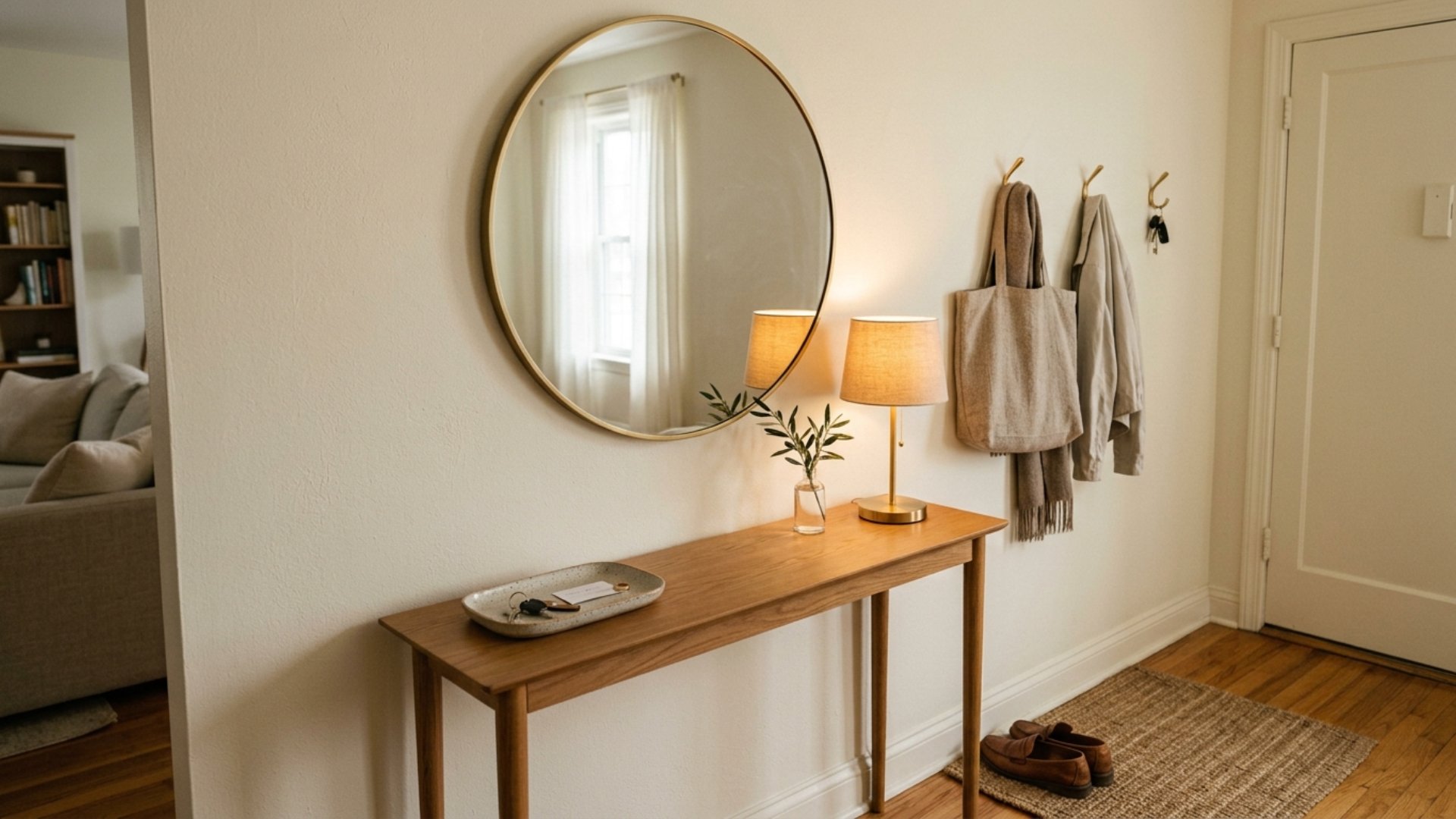 Minimalist Entryway Ideas for Small Apartments