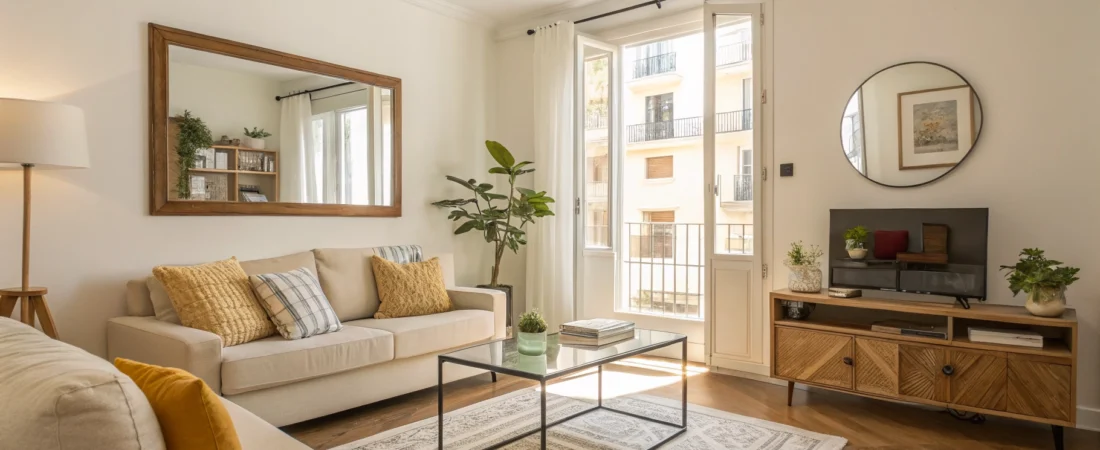 small apartment living room ideas for a bright, airy space